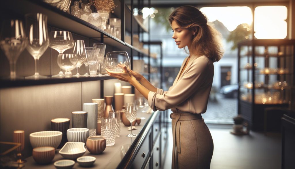 Jak ułożyć szkło w witrynie – Profesjonalna aranżacja﻿