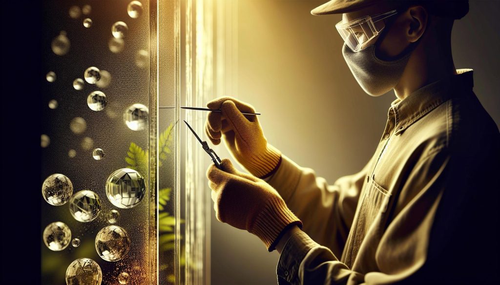 Jak odkleić szkło hartowane ze ściany bezpiecznie