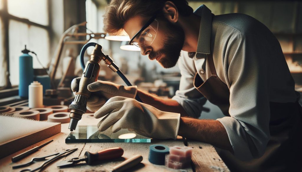 Jak piaskować szkło: Kompletny poradnik dla początkujących