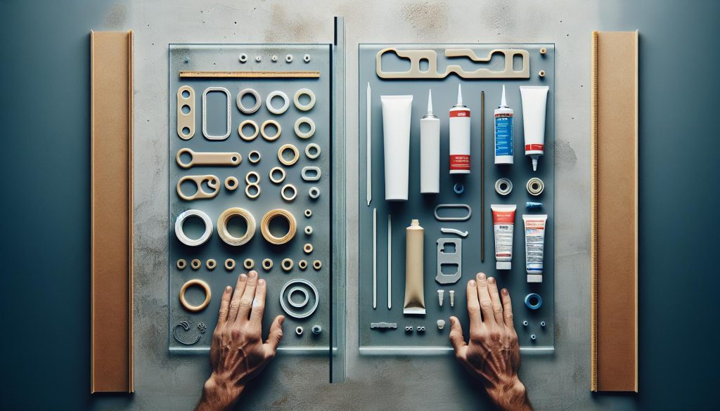 Co użyć do uszczelnienia szkło – Silikon czy Uszczelki?