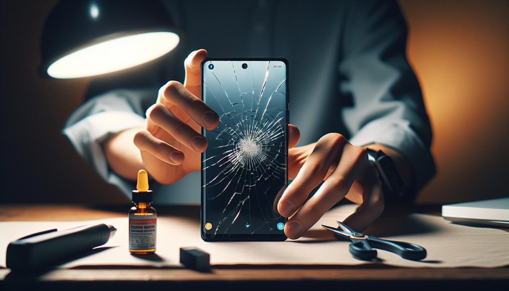 Czy można przykleić szkło hartowane na pęknięty ekran