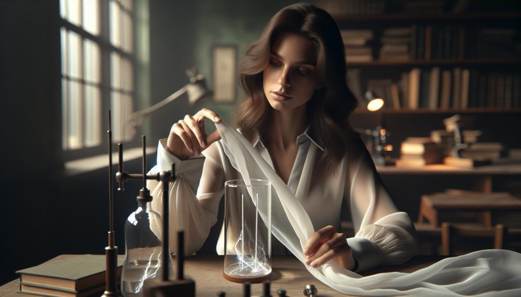 Co się stanie jeśli potrzemy szkło jedwabiem? Test elektryzacji