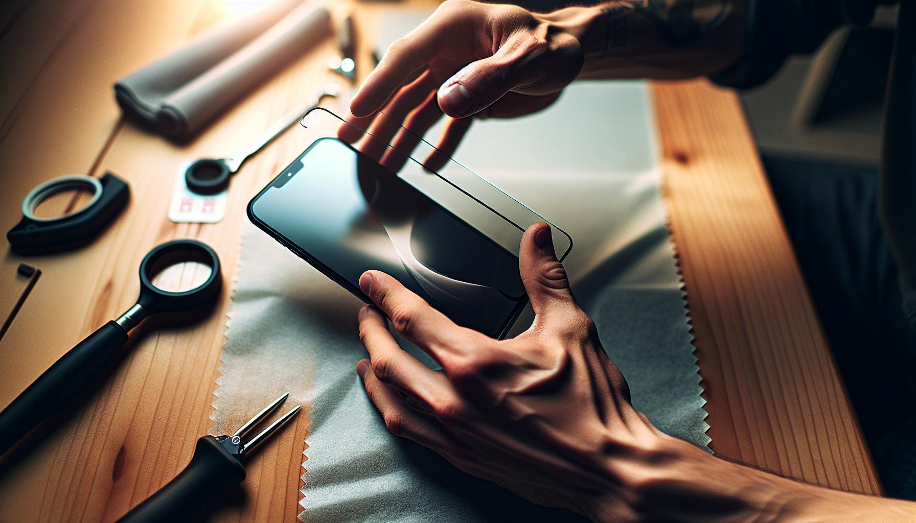 Jak prawidłowo nakleić szkło na telefon – Instrukcja krok po kroku 2 Krok po kroku: Naklejanie szkła na ekran