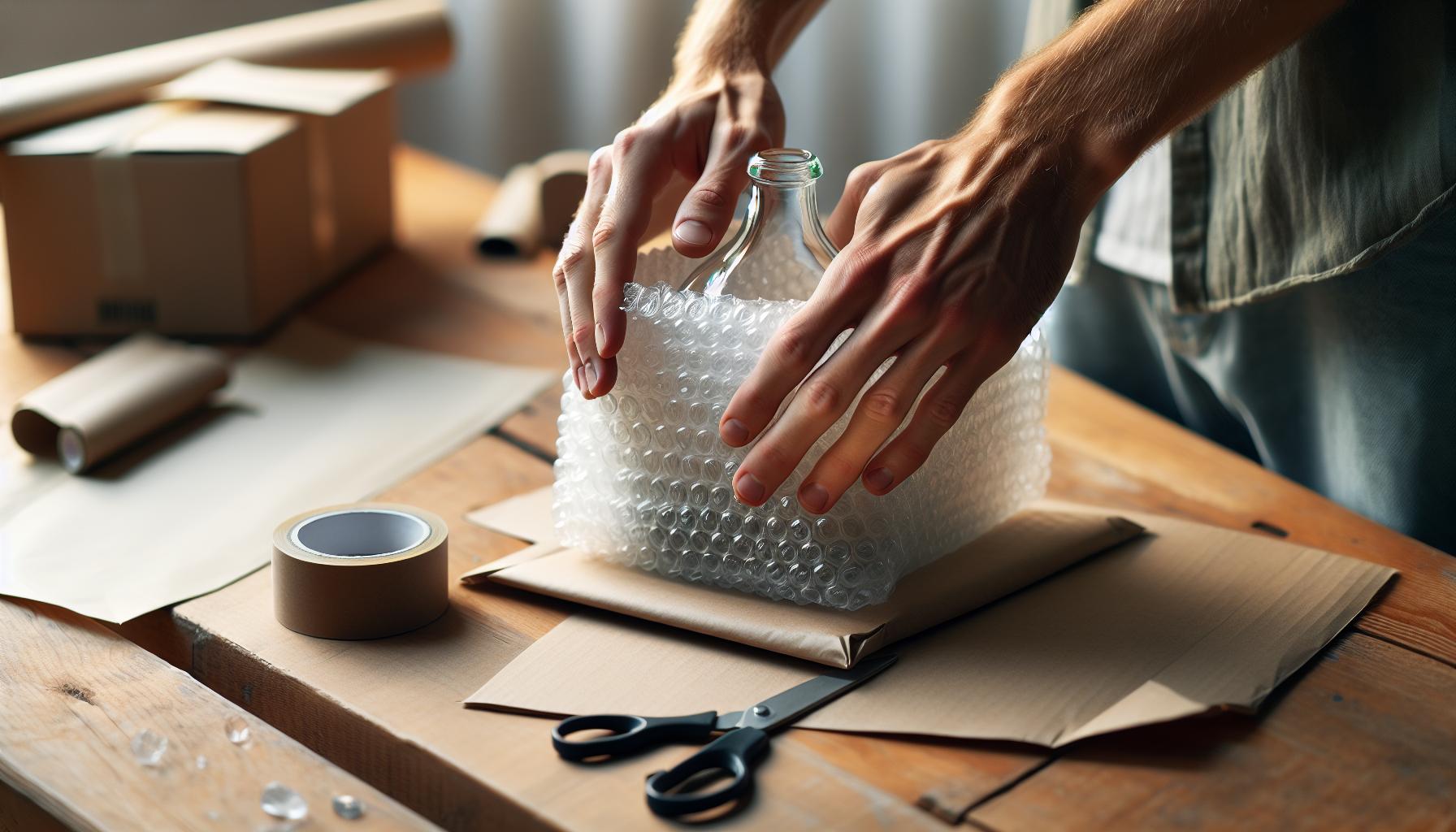 Jak zapakować szkło na prezent – Eleganckie i bezpieczne 1 Jakie materiały wybrać do pakowania szkła?