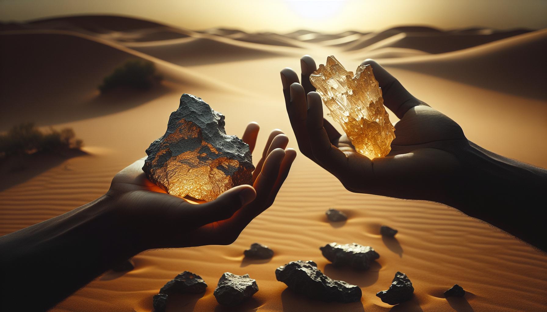 Libijskie szkło pustynne a meteority: Co je łączy?