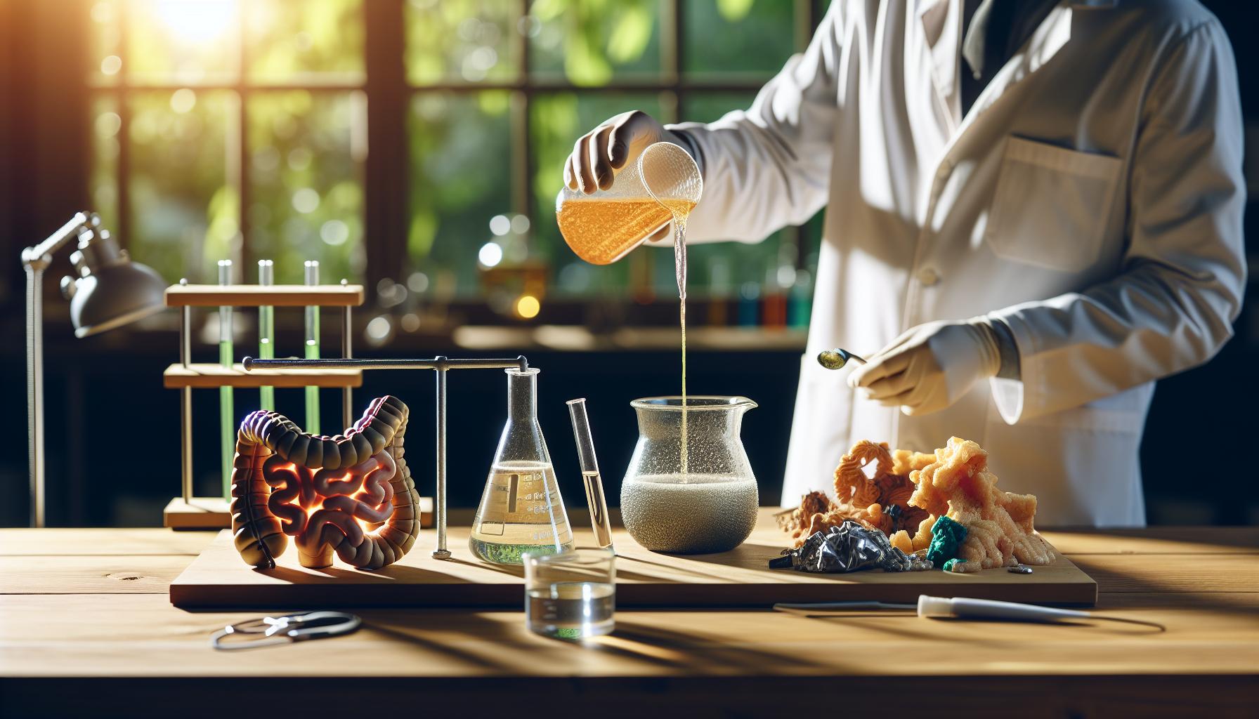 Jak działa kwas żołądkowy na różne materiały