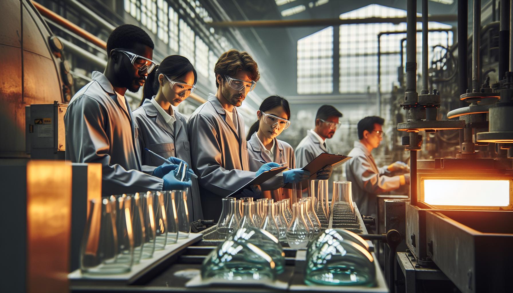 Proces produkcji szkła opakowaniowego krok po kroku