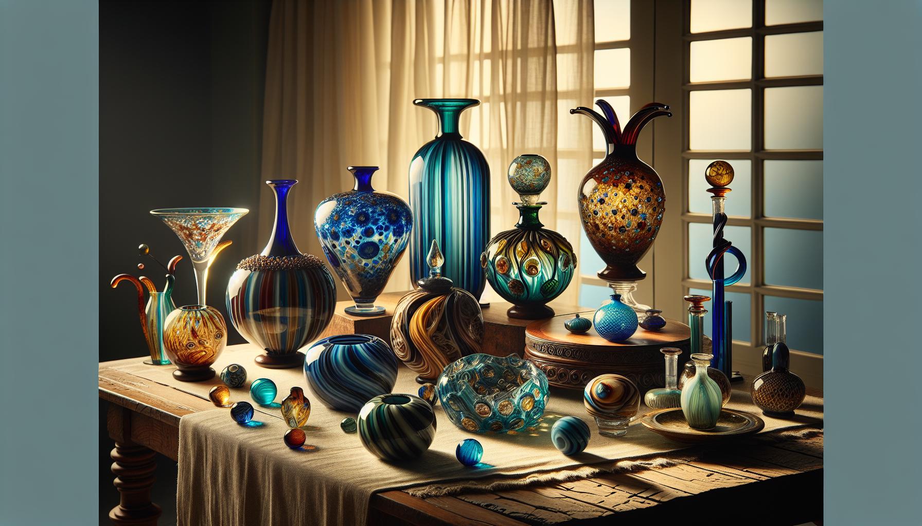 Rodzaje szkła Murano: Kluczowe różnice i cechy