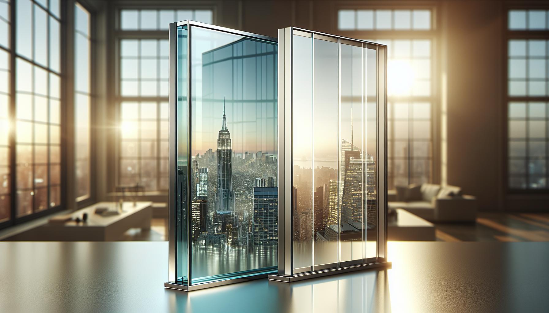 Porównanie szklanych i poliwęglanowych osłon