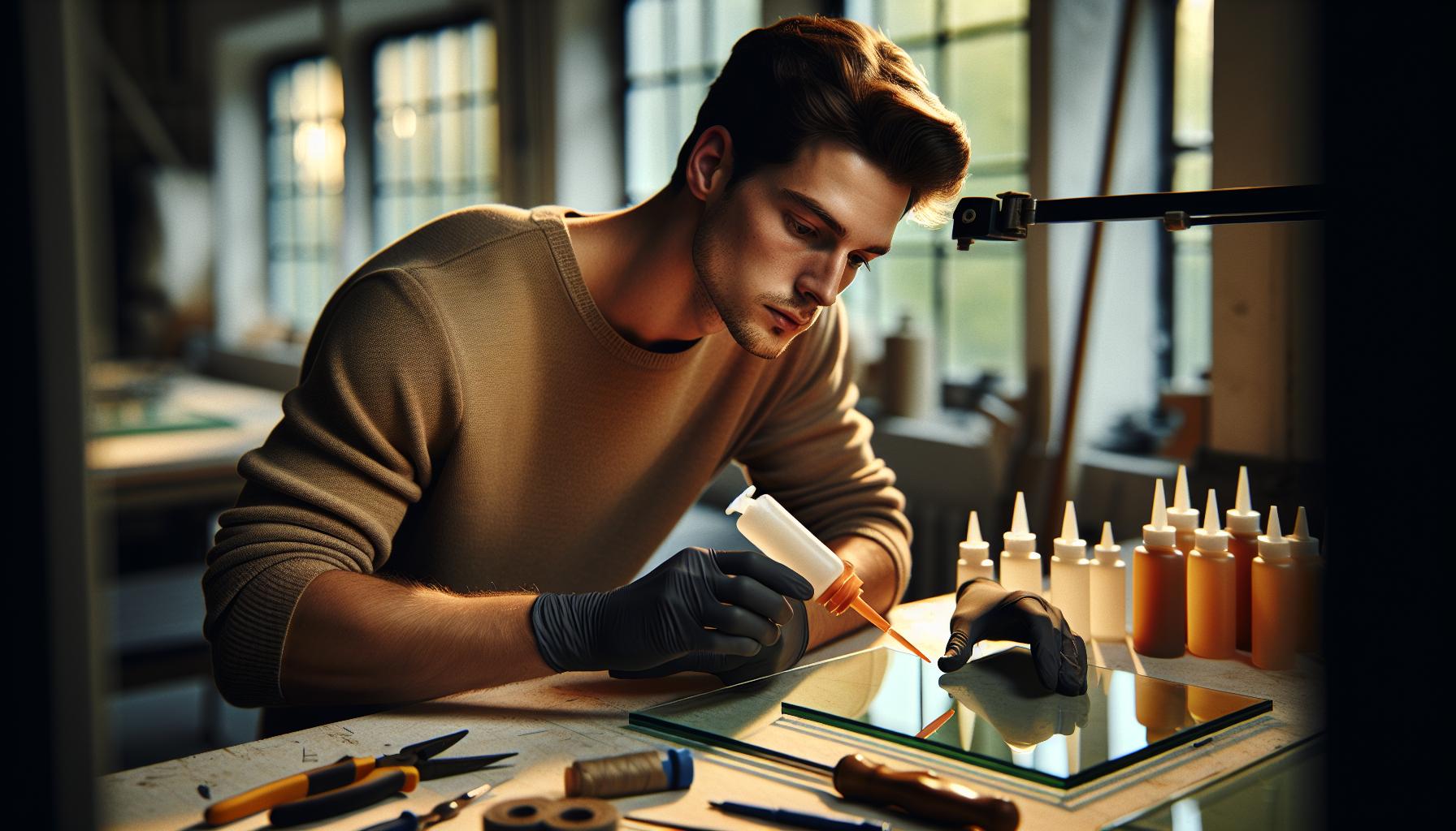 Jakie są podstawowe techniki klejenia szkła?