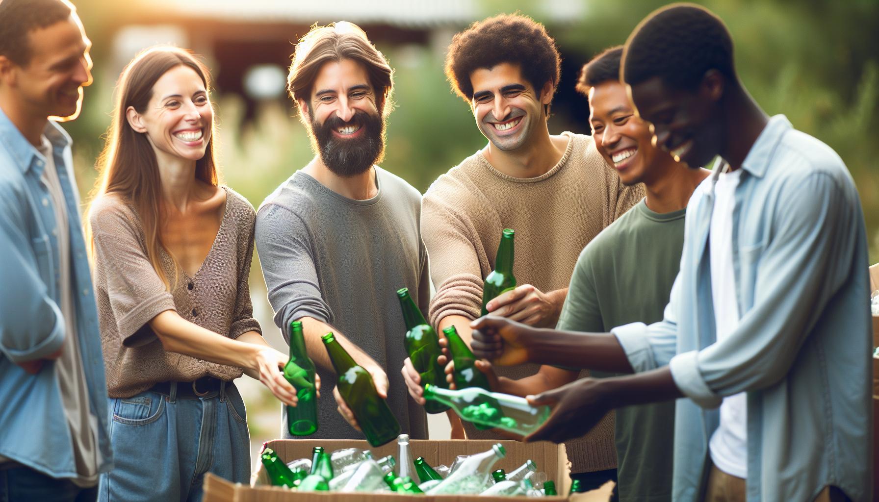 Zalety sprzedaży szkła w lokalnych skupach