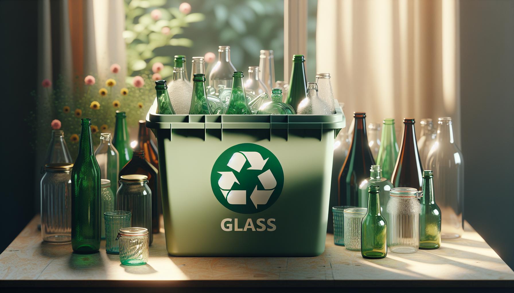 Jaki kolor kosza na szkło – Zasady segregacji odpadów 1 Jaki kolor kosza na szkło – Zasady segregacji odpadów