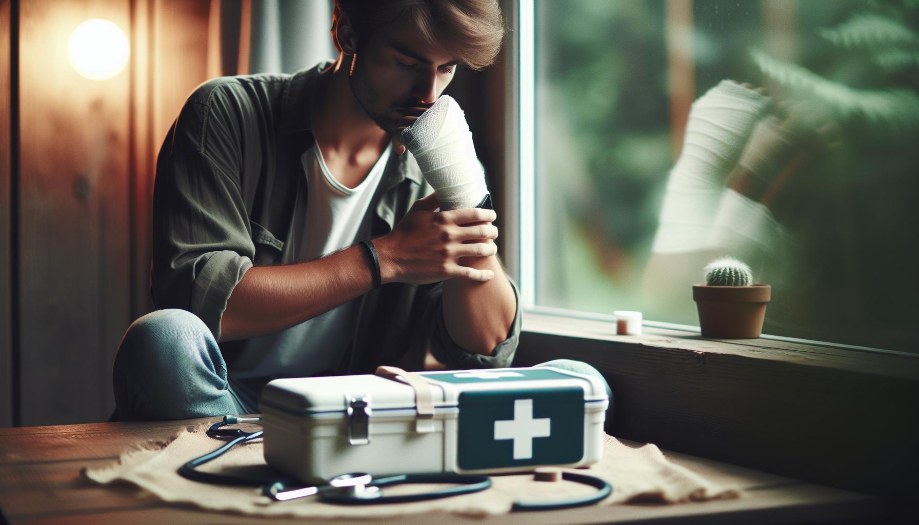 Objawy, które mogą pojawić się po zranieniu szkłem