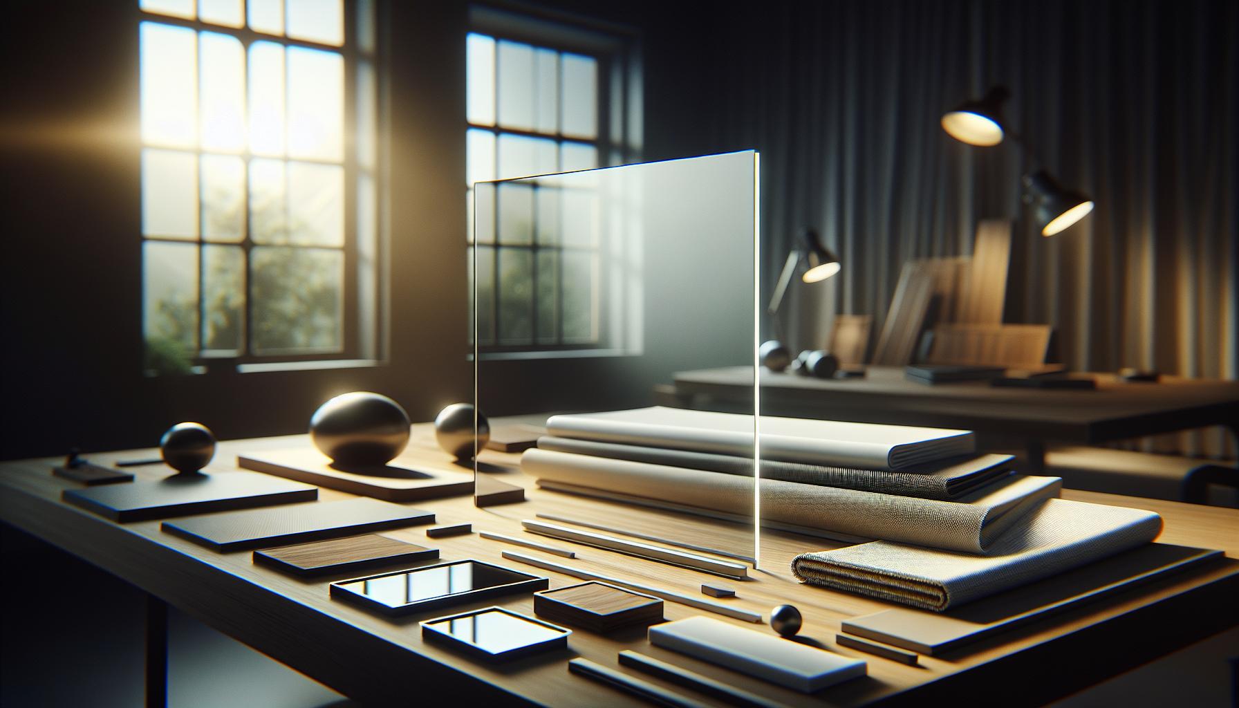 Porównanie szkła z innymi materiałami ochronnymi