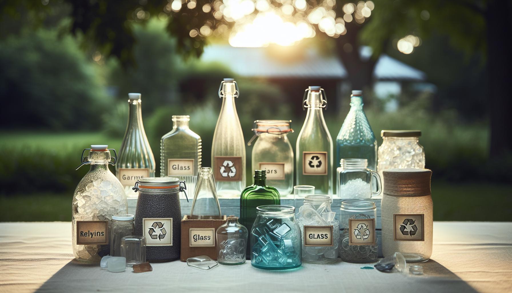 Rodzaje szkła nadającego się do recyklingu