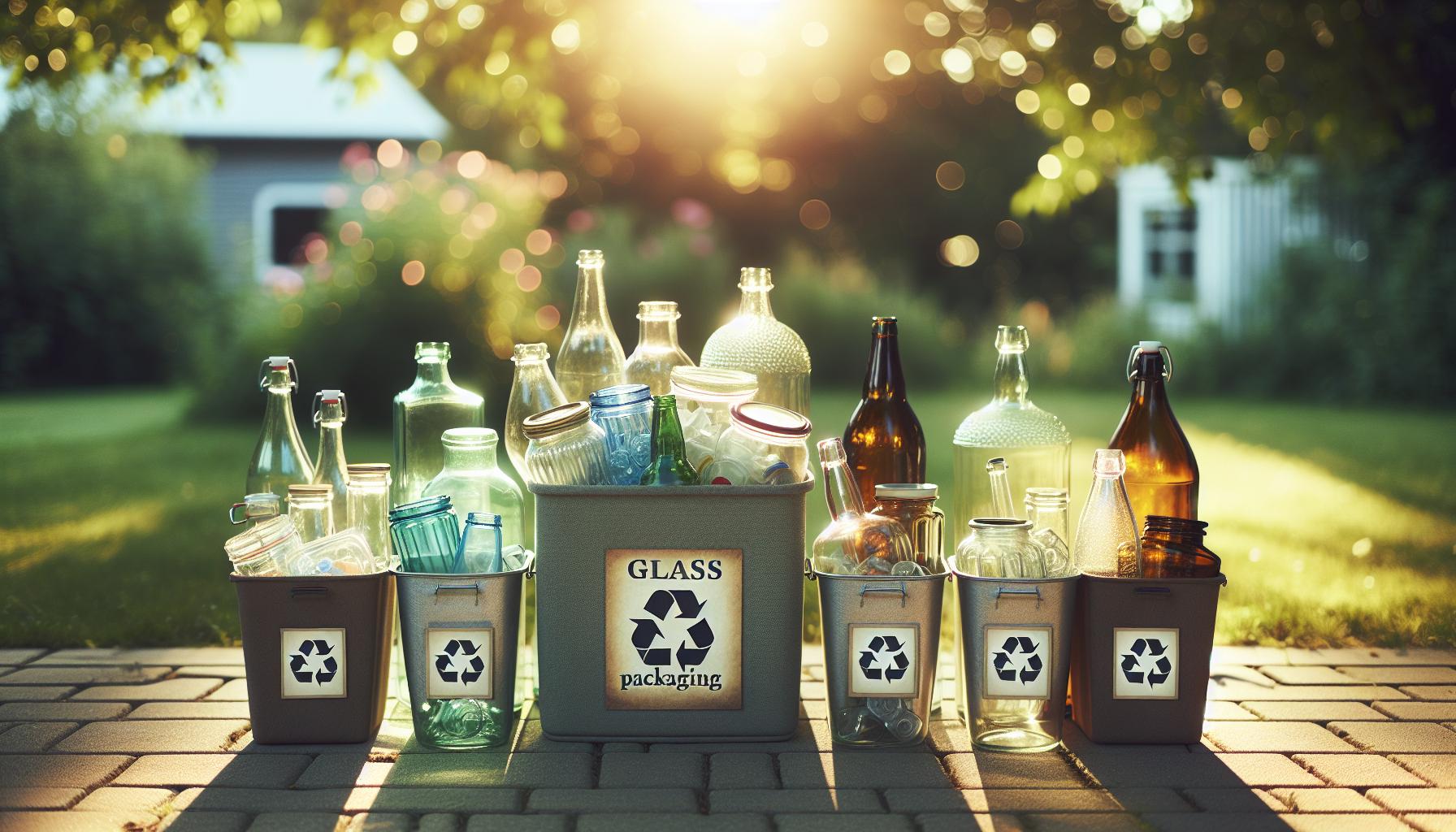 Rodzaje opakowań szklanych i ich segregacja