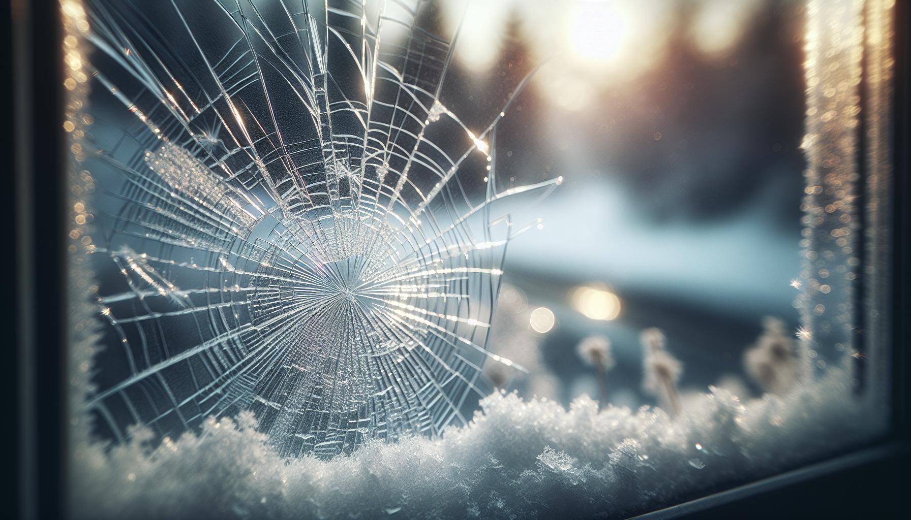 Czy szkło pęka na mrozie – Mechanizm i przyczyny 1 Mechanizm pękania szkła w zimowych warunkach
