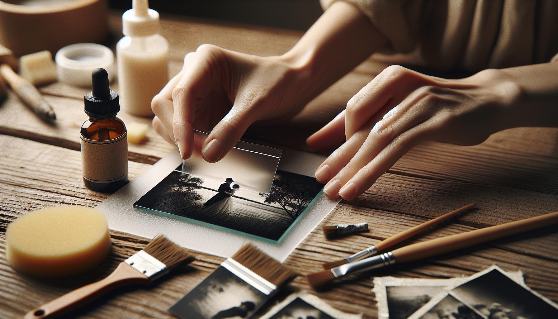 Najlepsze techniki transferu zdjęcia na szkło