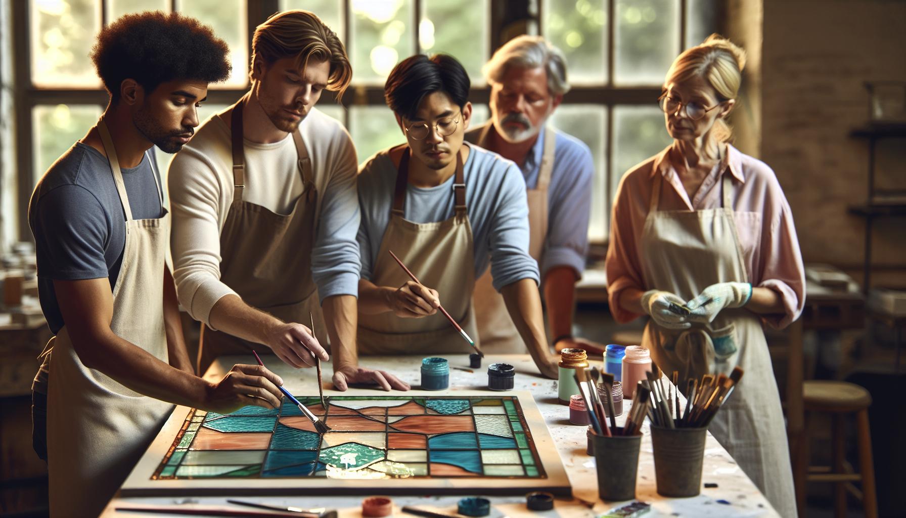 Najczęstsze błędy podczas barwienia szkła