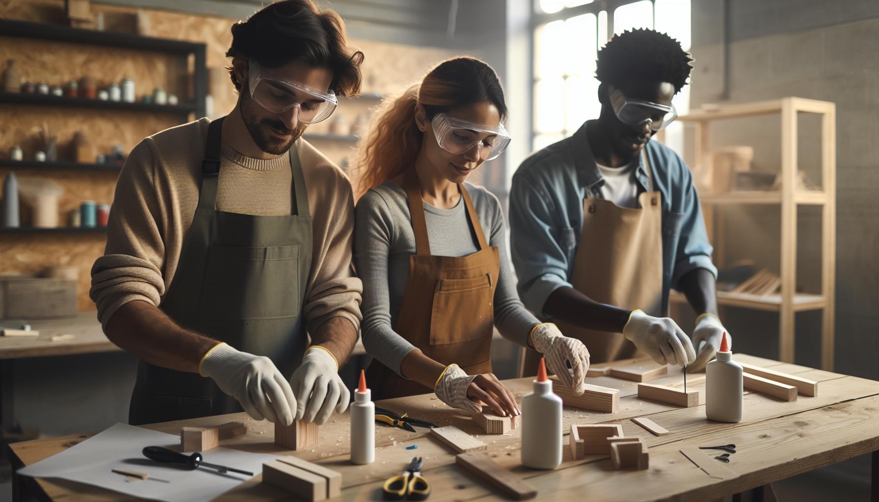 Bezpieczeństwo przy użyciu klejów: poradnik dla DIY