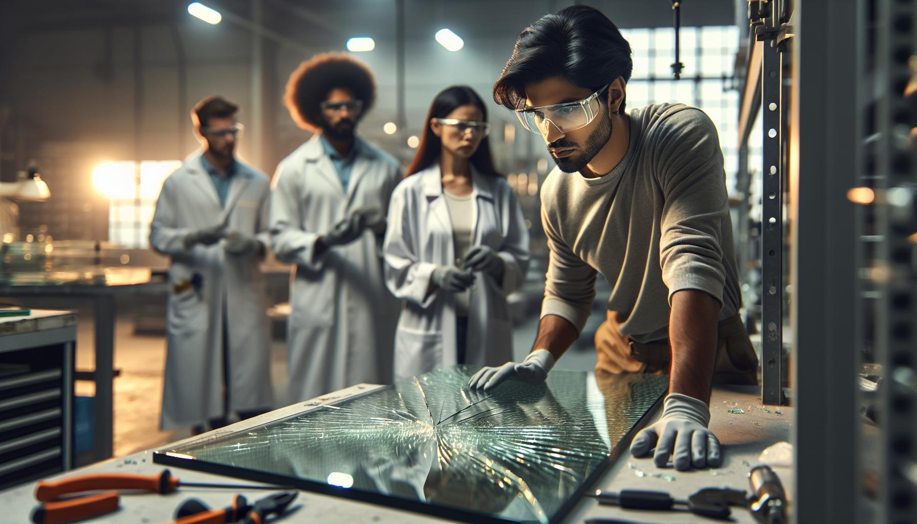 Najczęstsze błędy przy cięciu szkła hartowanego