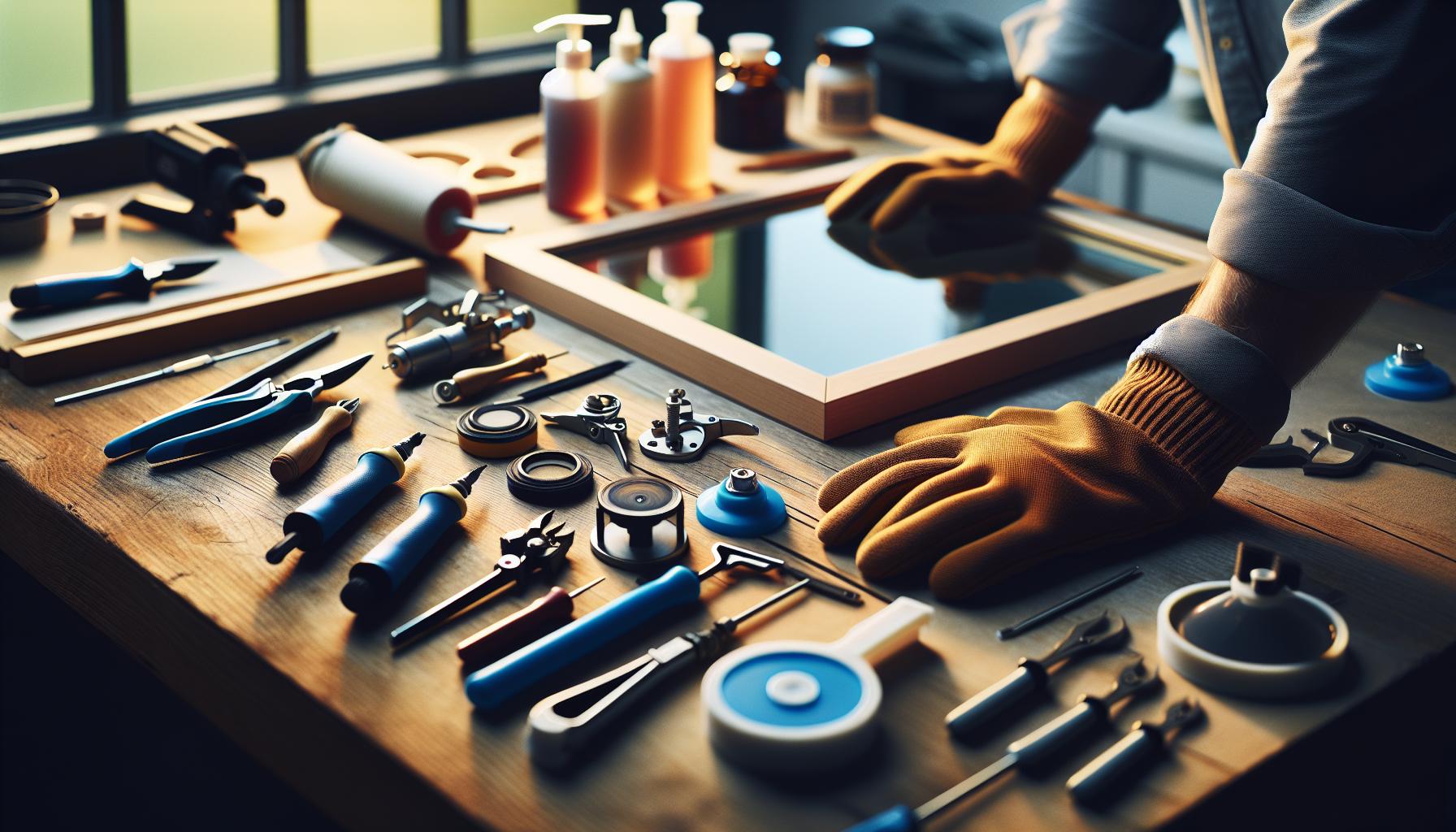 Jak odkleić szkło UV: Sprawdzone metody usuwania 2 Przygotowanie do usunięcia szkła UV: Narzędzia i materiały