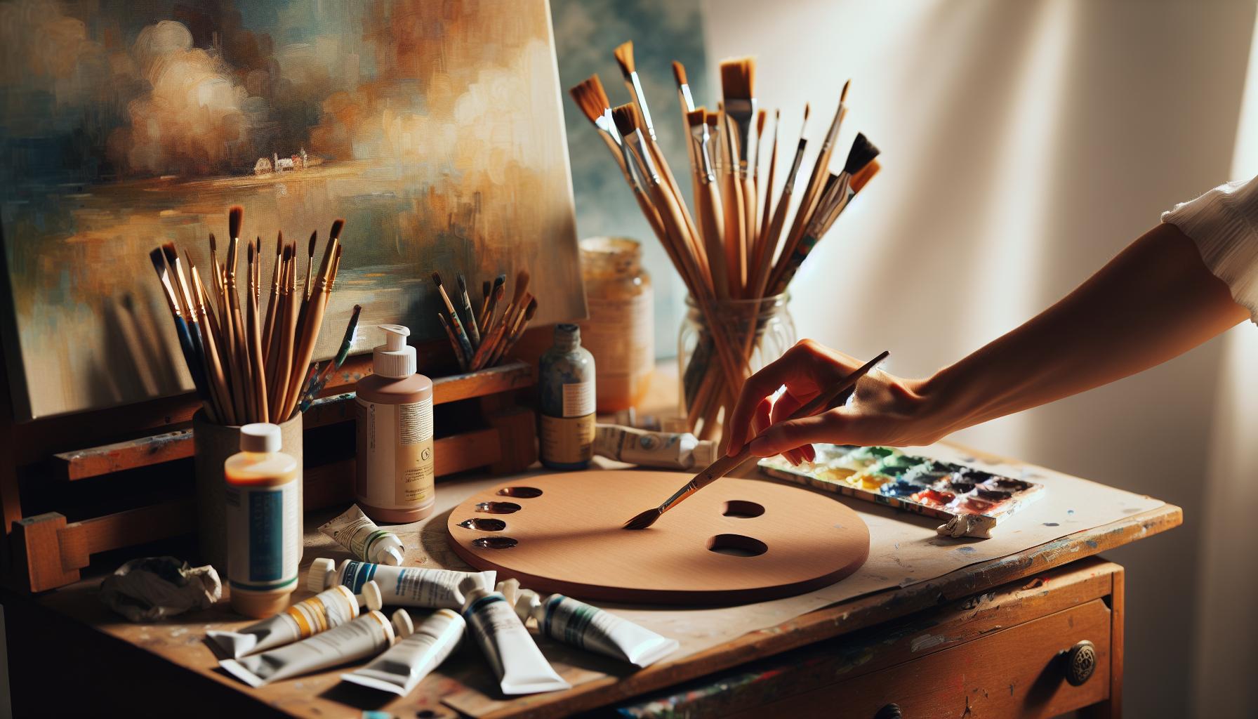 Jak namalować szkło: Techniki i farby dla artystów 3 Podstawowe materiały i narzędzia do malowania