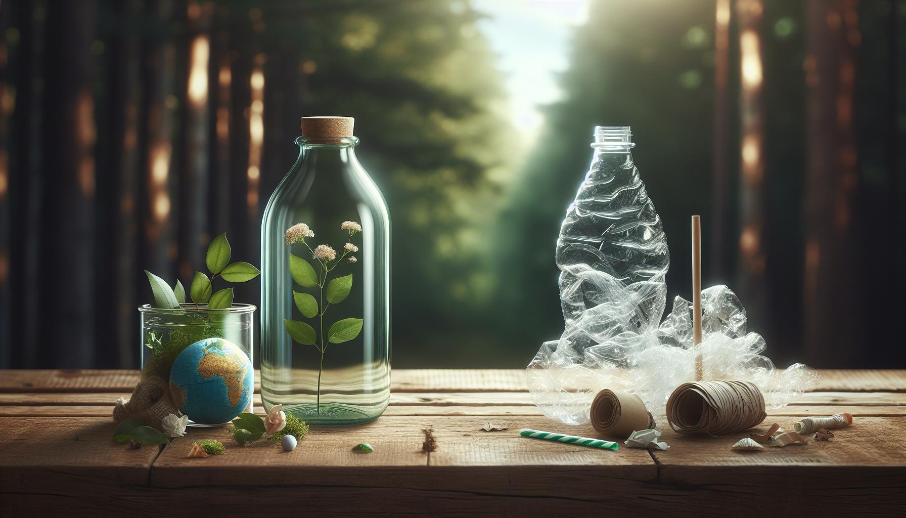 Porównanie szkła i plastiku: wpływ na środowisko