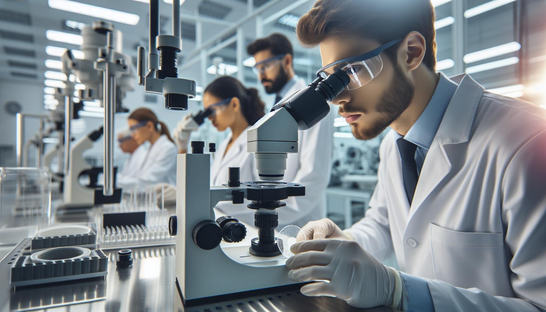 Produkcja szkła kontaktowego: proces krok po kroku