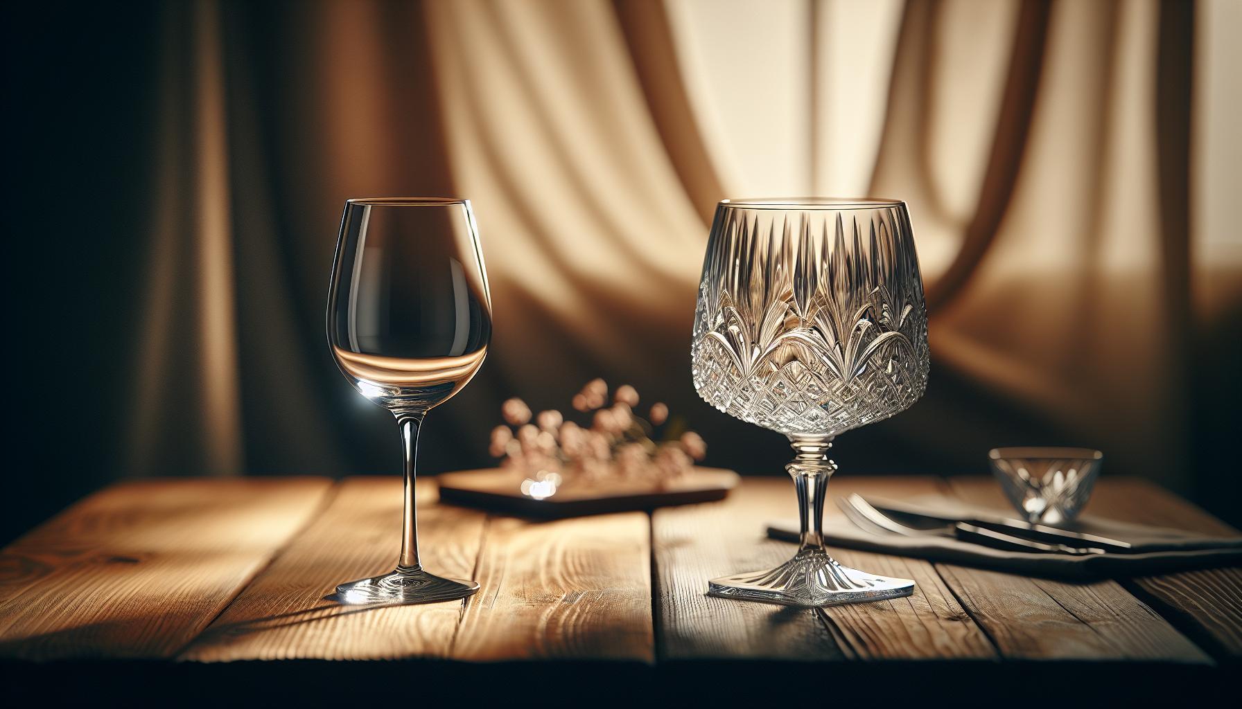 Jakie są podstawowe różnice między szkłem a kryształem?