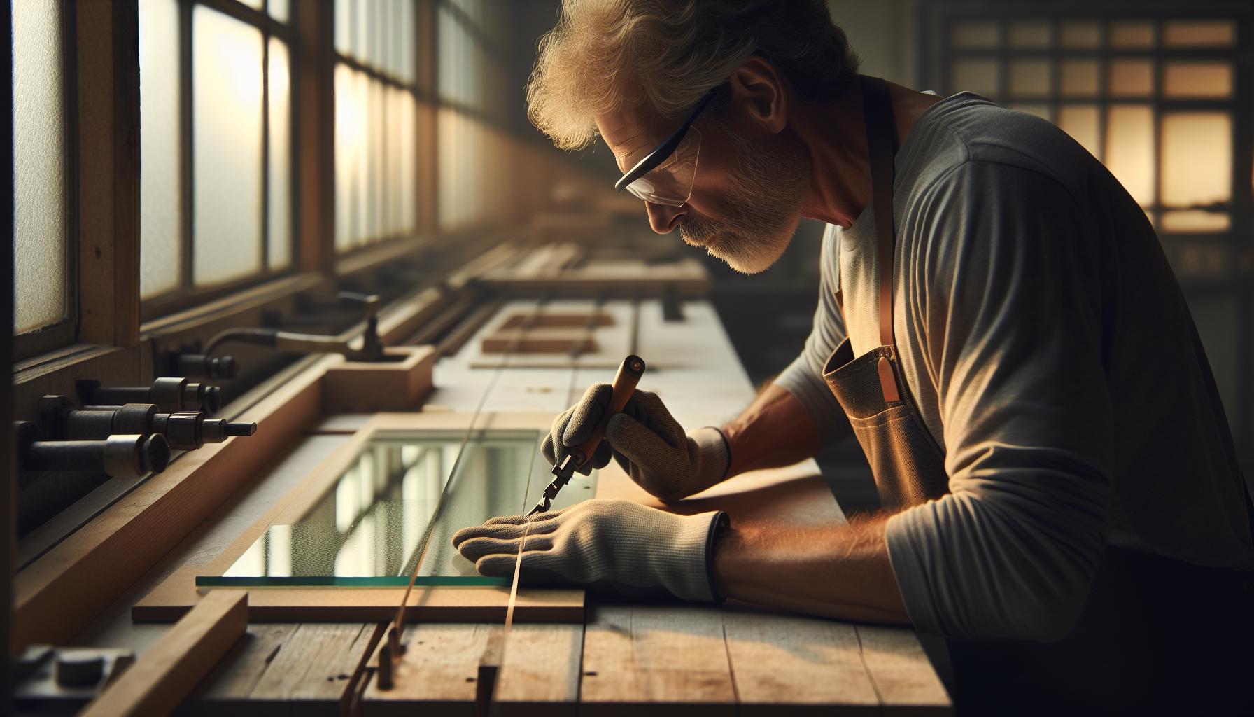 Podstawowe techniki cięcia szkła dla początkujących