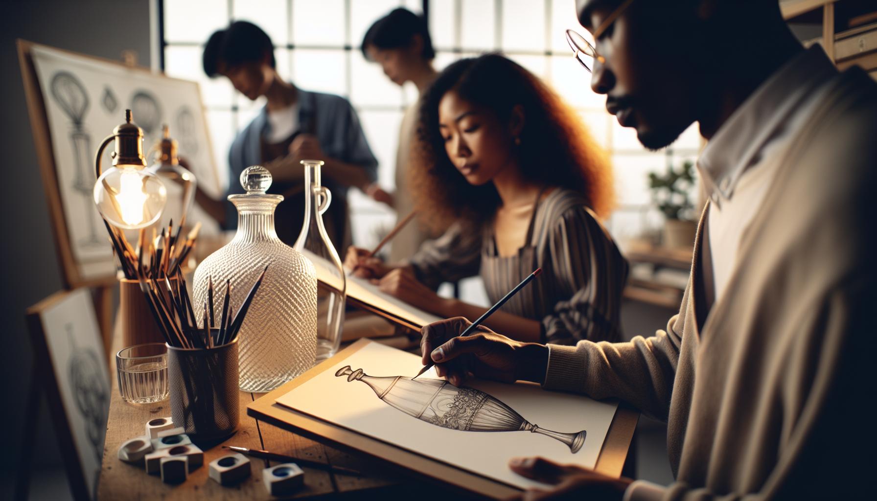 Techniki rysowania szkła krok po kroku