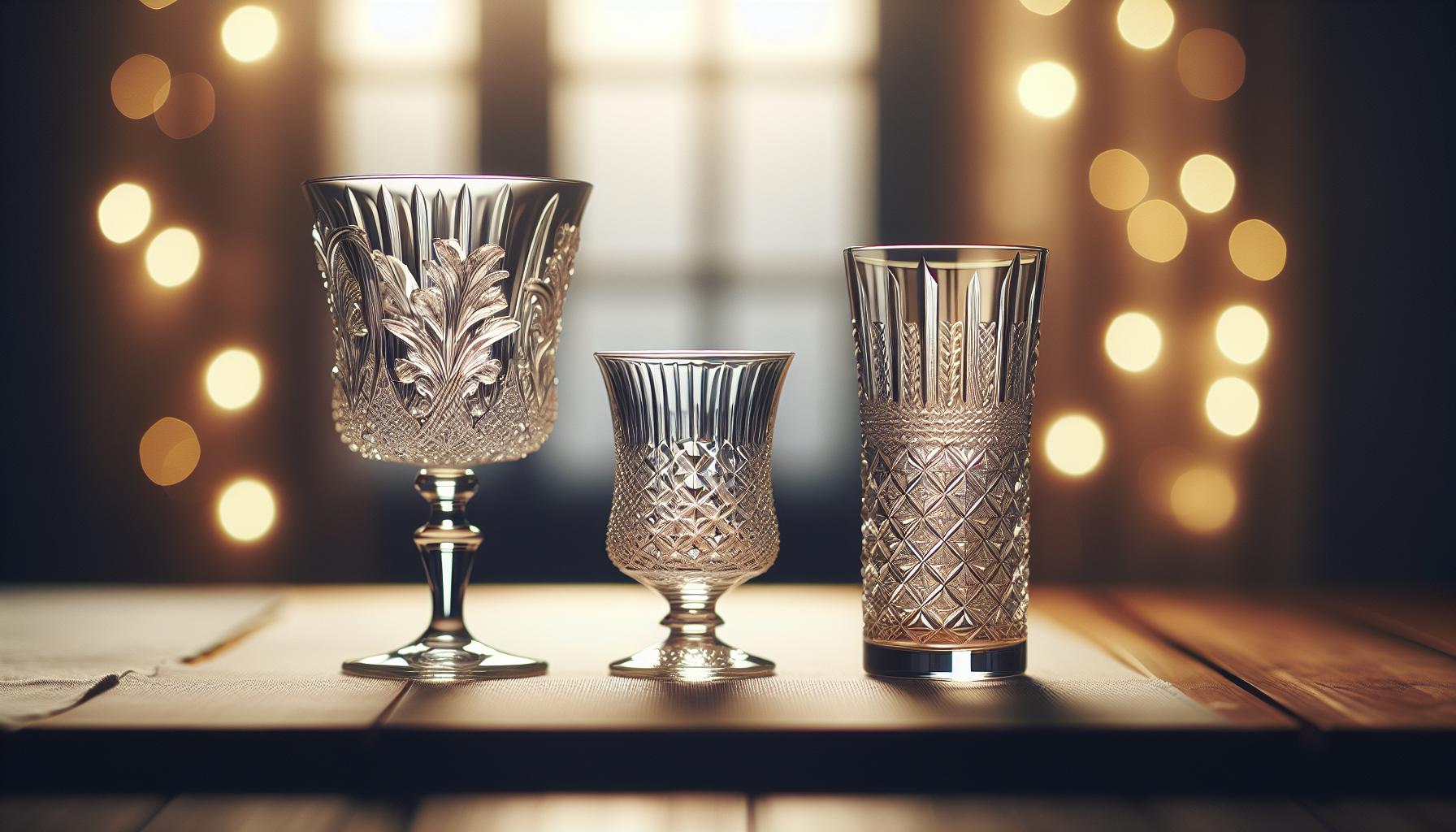 Porównanie: Szkło kryształowe vs. Szkło zwykłe