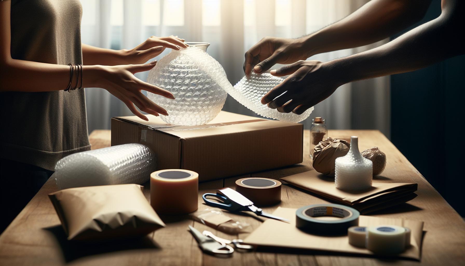 Jakie materiały wykorzystać do pakowania szkła?