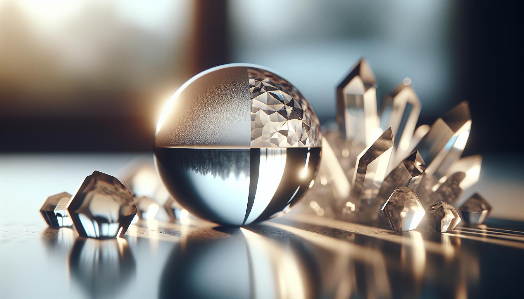 Różnice między szkłem a substancjami krystalicznymi