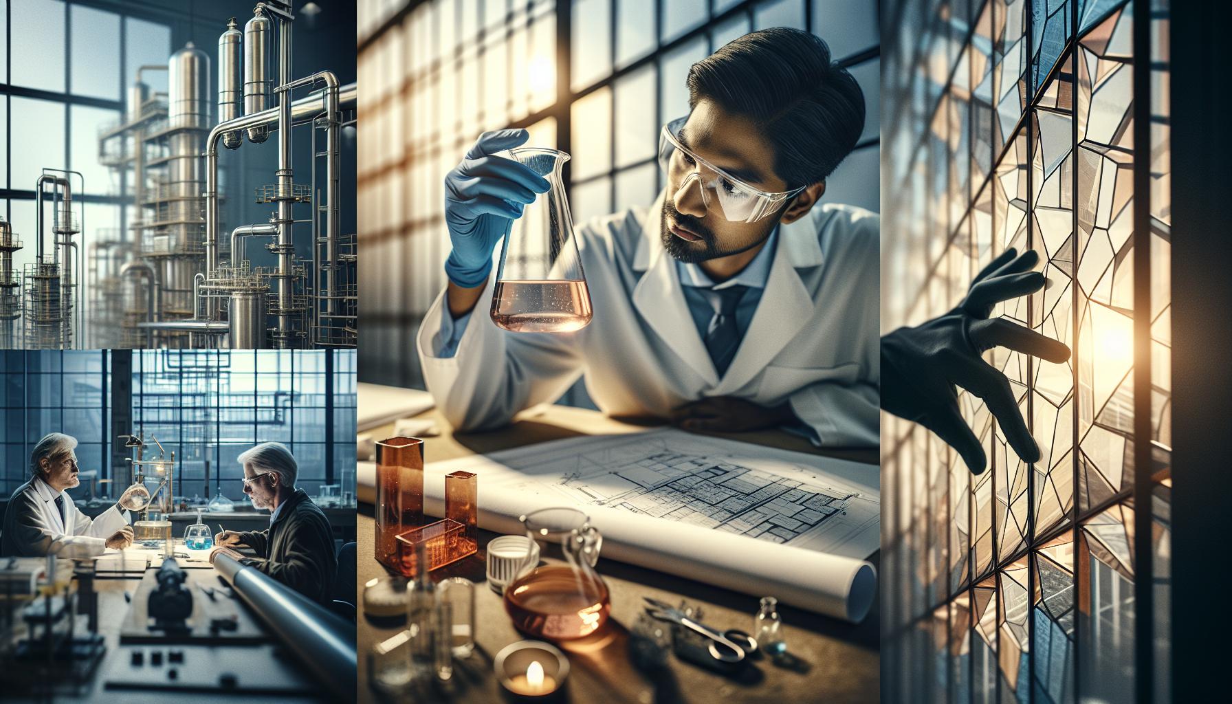 Zastosowanie szkła w różnych branżach