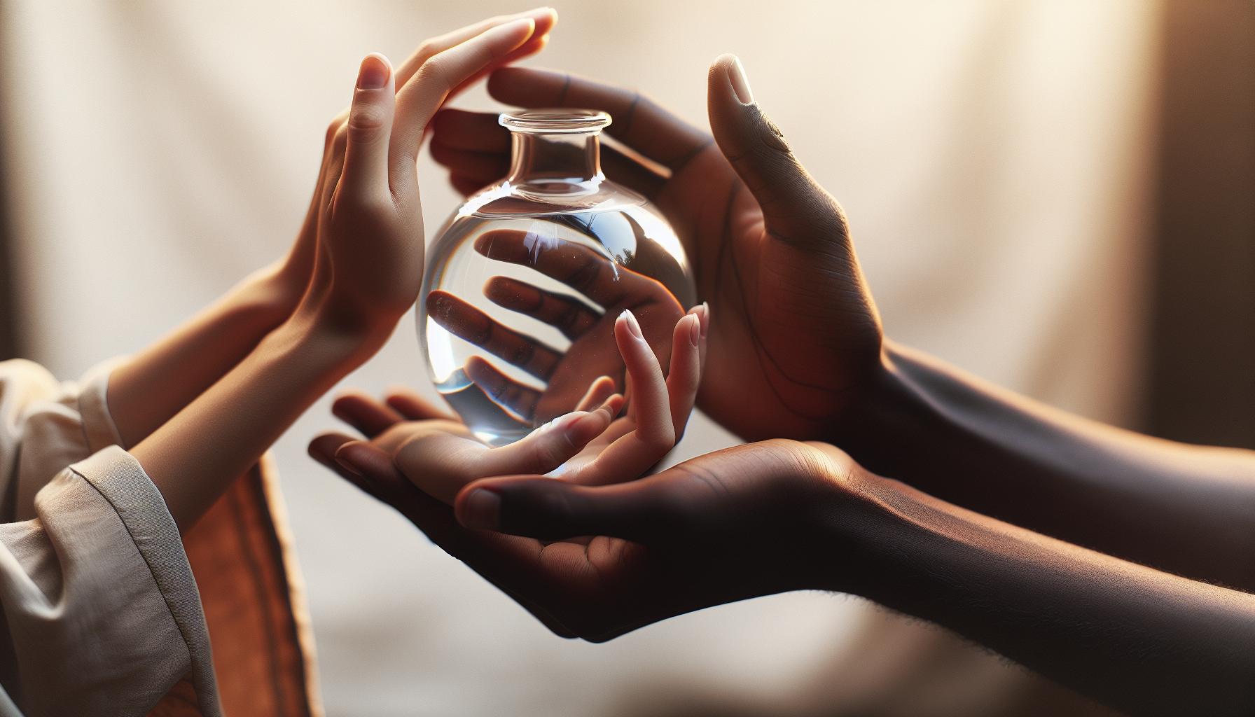 Porównanie szkła z materiałami syntetycznymi