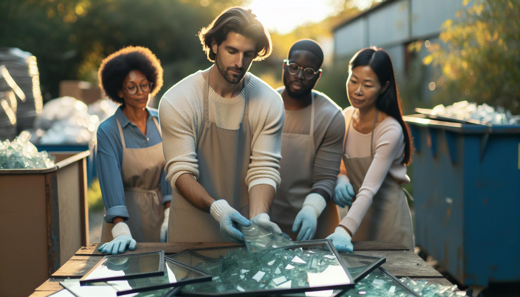 Zalety recyklingu szkła okiennego