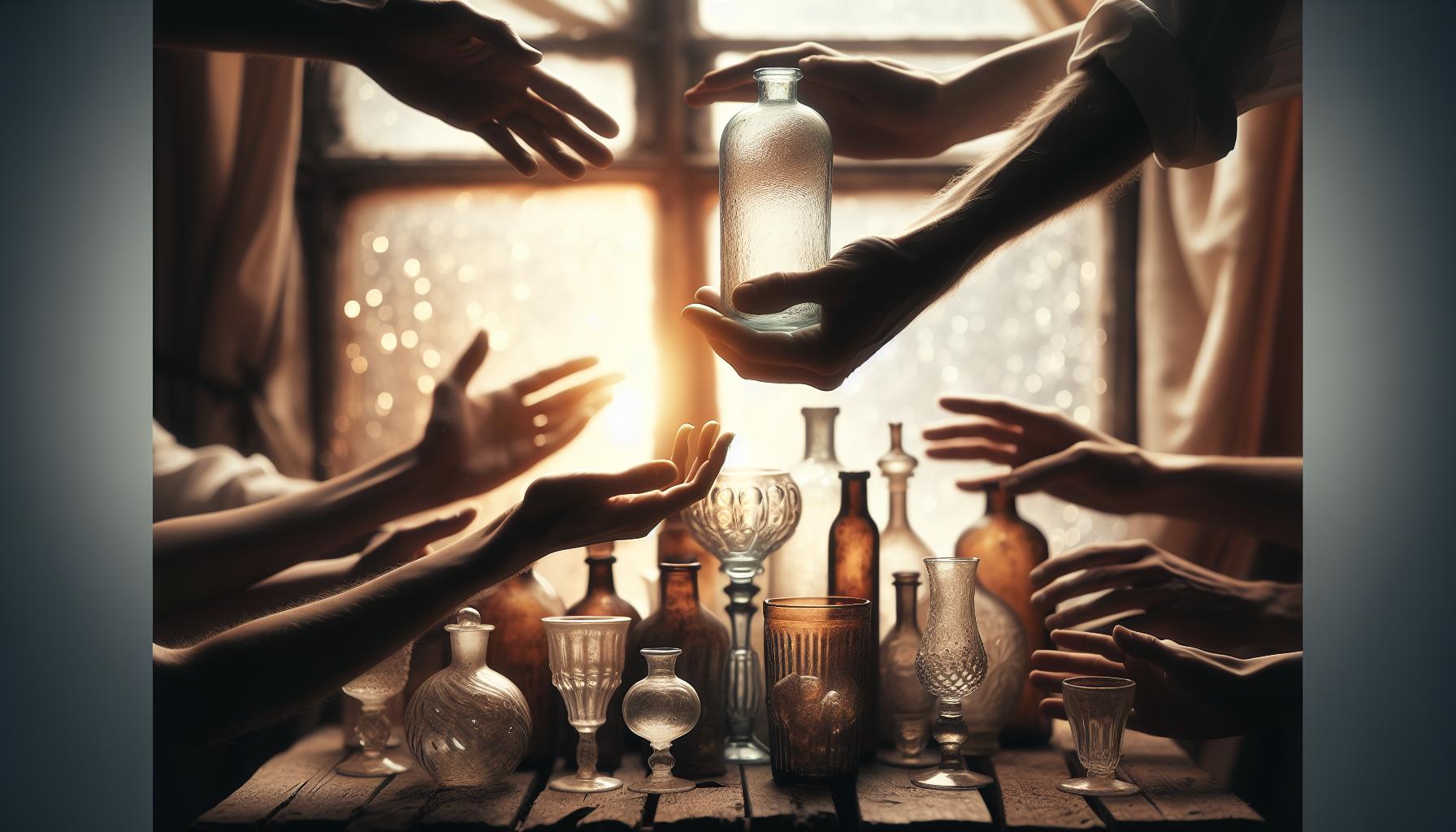 Jakie są cechy starego szkła?