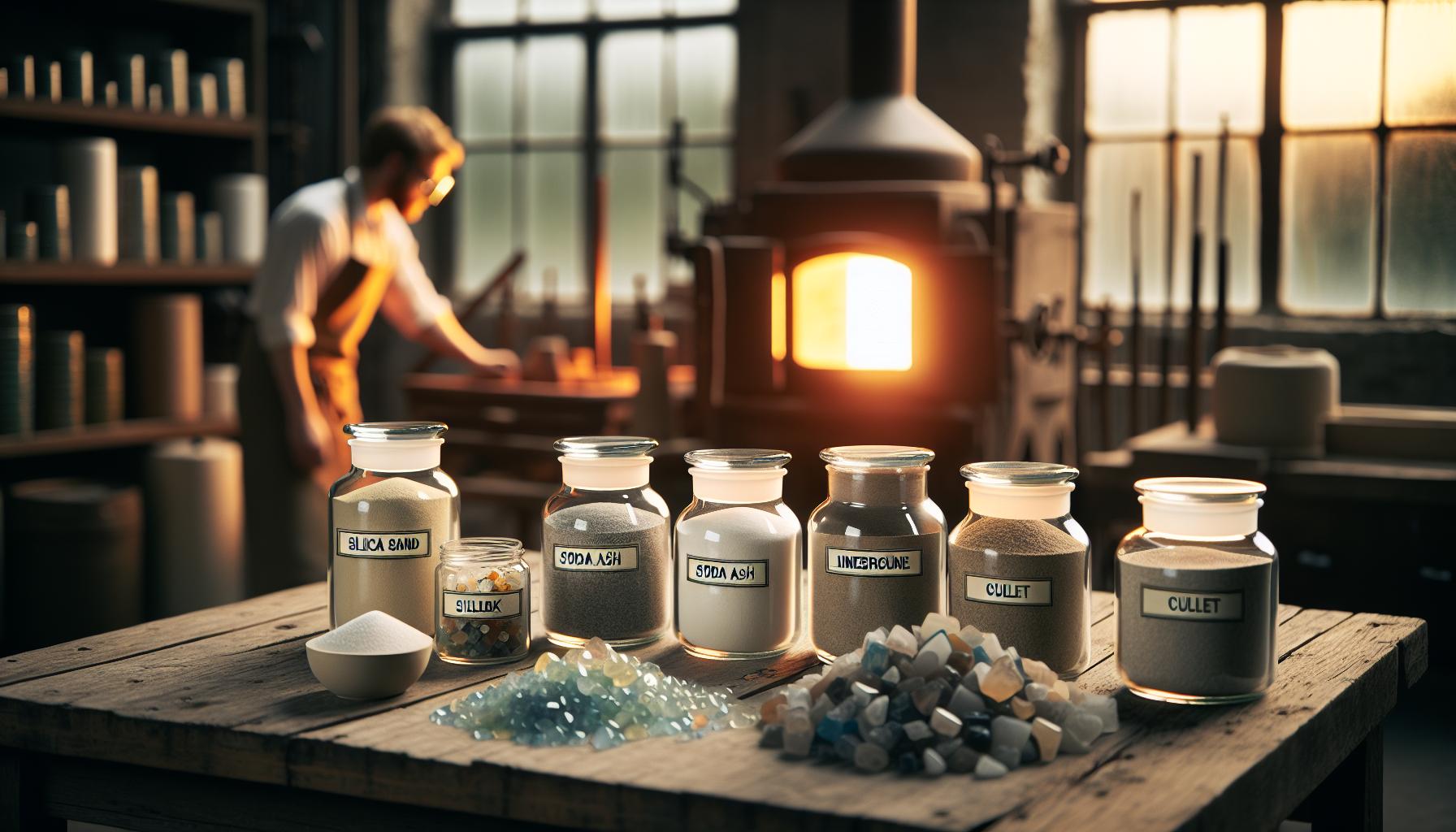 Jakie materiały są potrzebne do produkcji szkła?