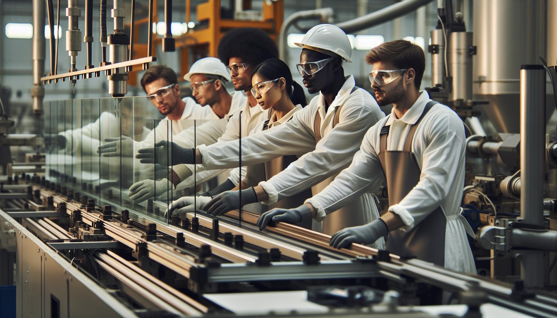 Co to mleczne szkło – Opalizacja i Zastosowania Dekoracyjne 3 Proces produkcji mlecznego szkła krok po kroku