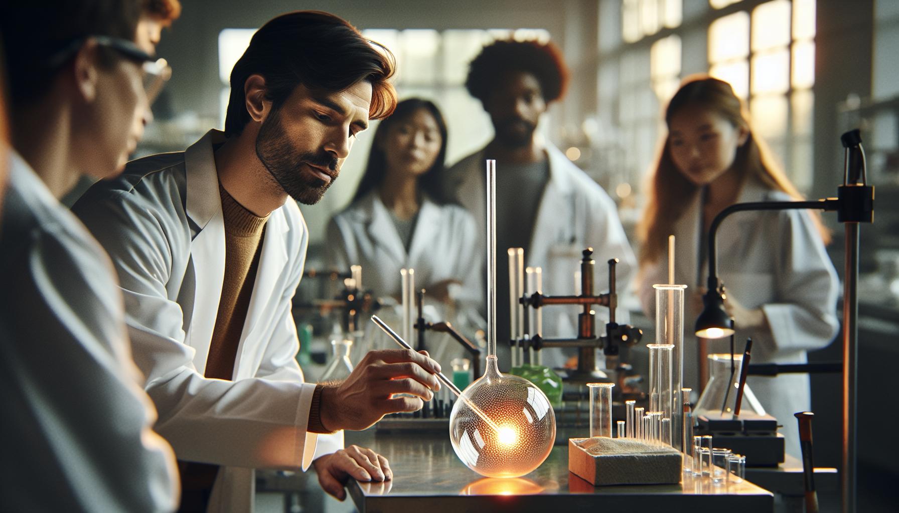 Chemia szkła: Jak powstaje materiał?