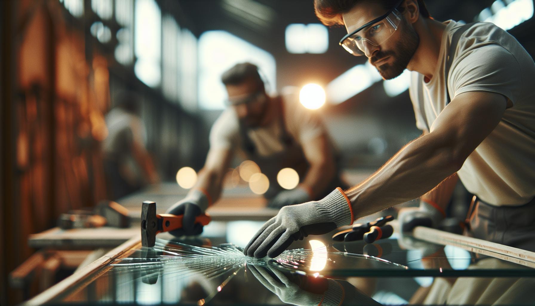 Dlaczego szkło hartowane jest trudne do usunięcia?