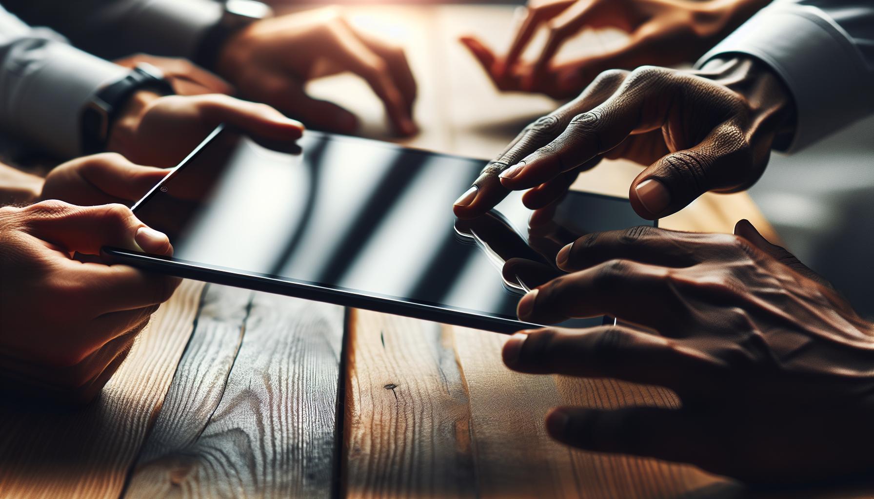 Bezpieczeństwo używania szkła na tablecie