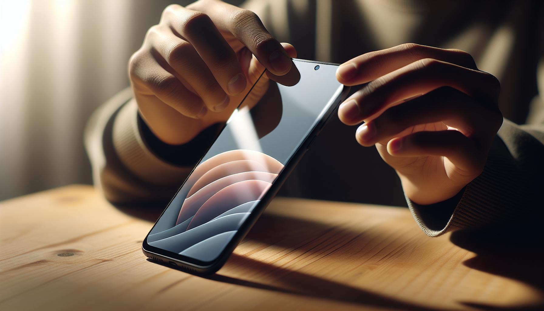 Dlaczego szkło ochronne trzyma się na telefonie?