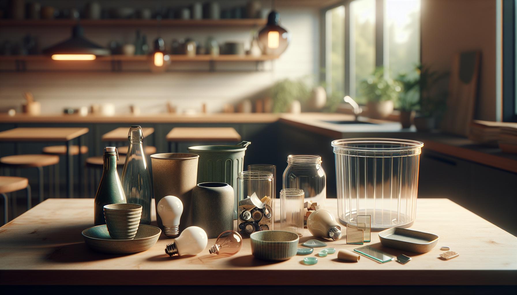 Zabronione materiały: Czego unikać w pojemniku na szkło