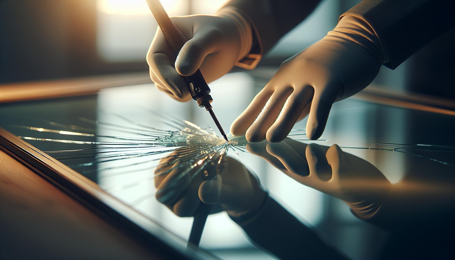 Szybkie rozwiązania na pęknięcia w szkle